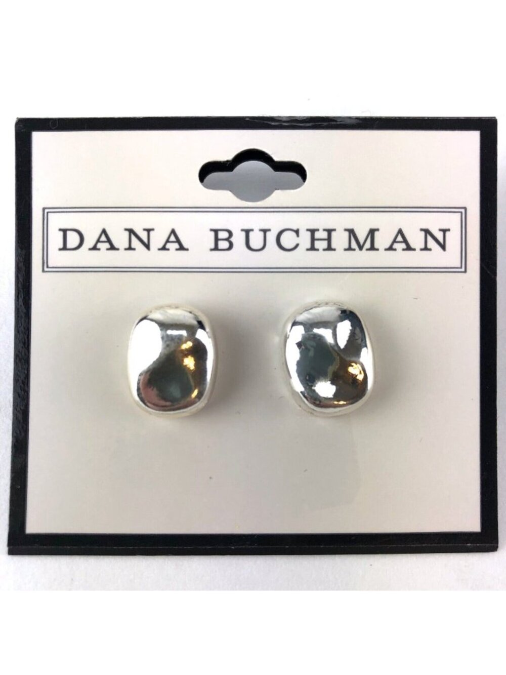 Dana Buchman Earrings Silver-tone Studs